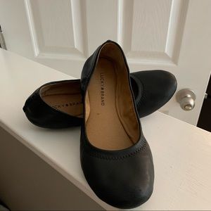 Lucky Brand Black Flats